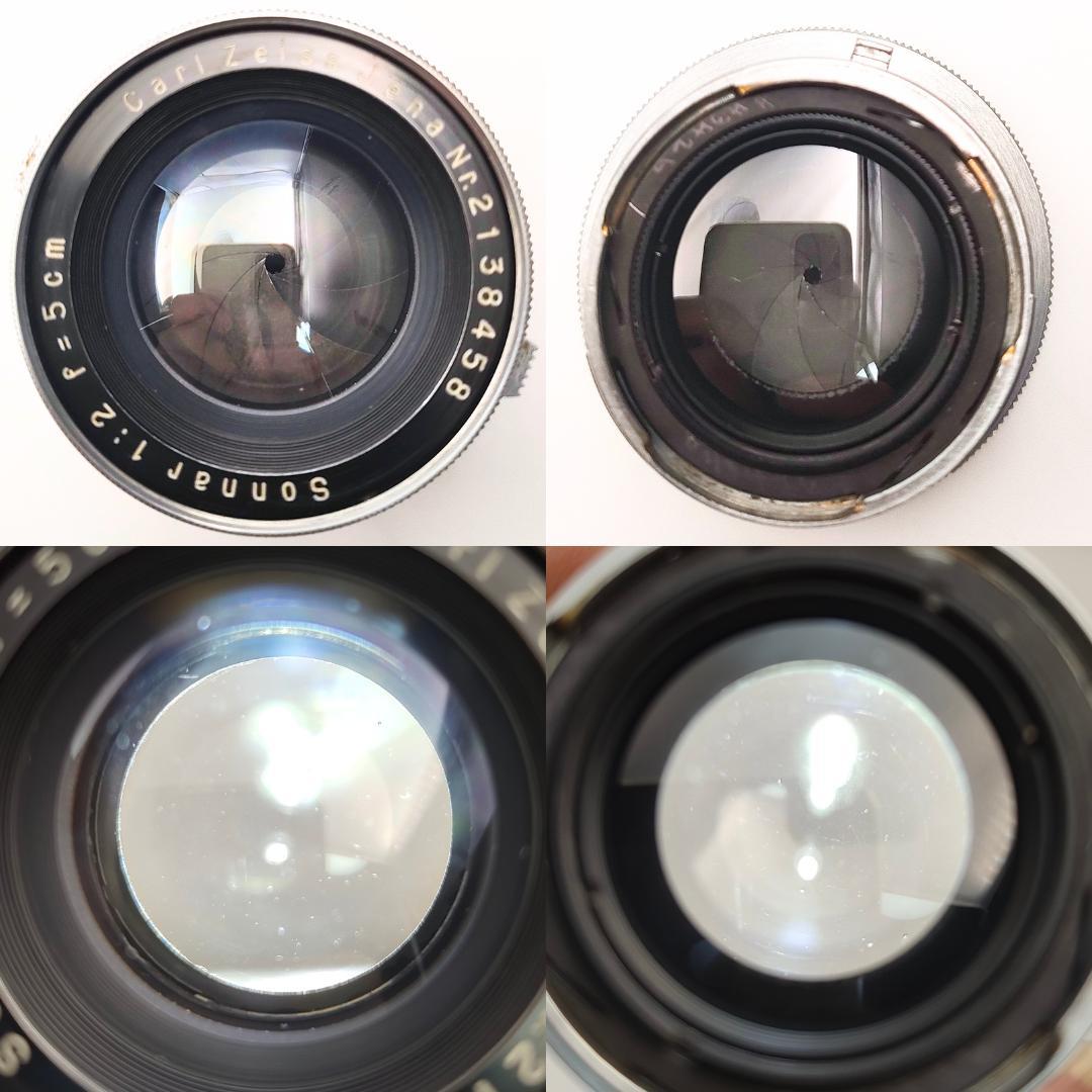 沈胴型 CONTAX Carl Zeiss Jena Sonnar 5cm F2