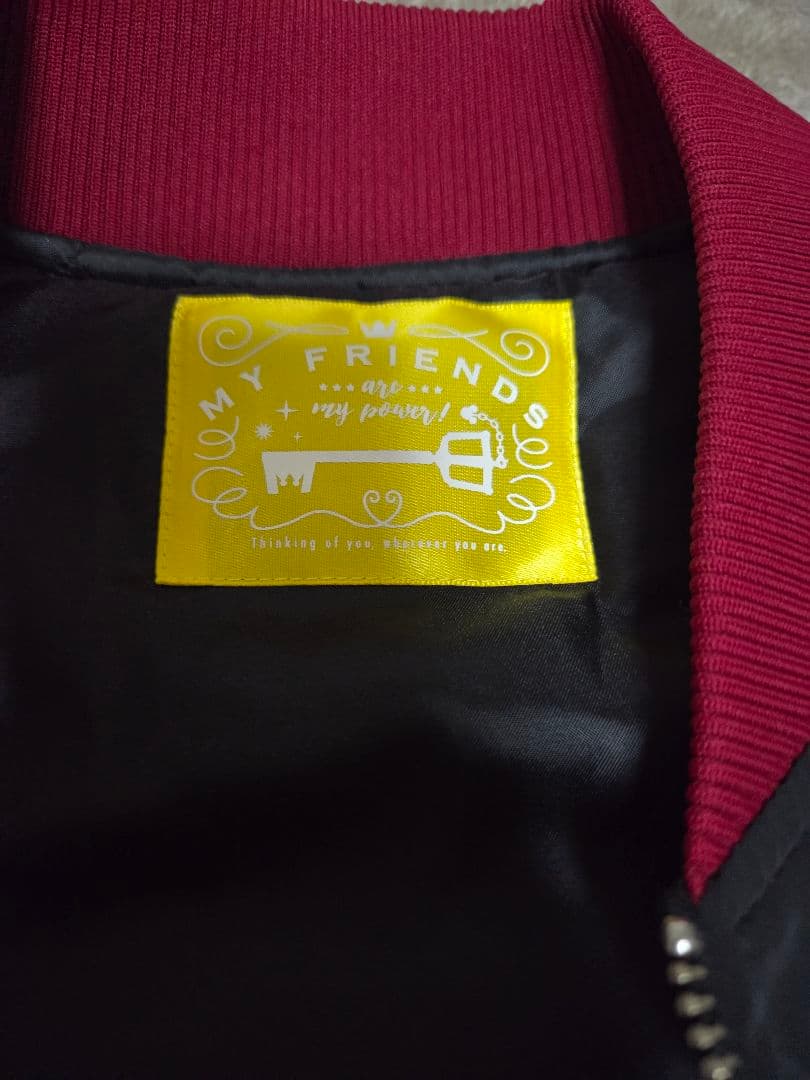 キングダムハーツ スカジャン 刺繍デザイン L相当