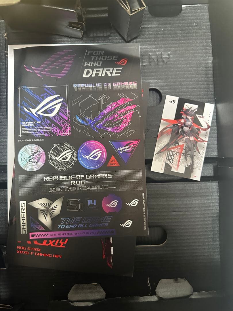 ASUS ROG STRIX X870-F GAMING WIFI マザーボード