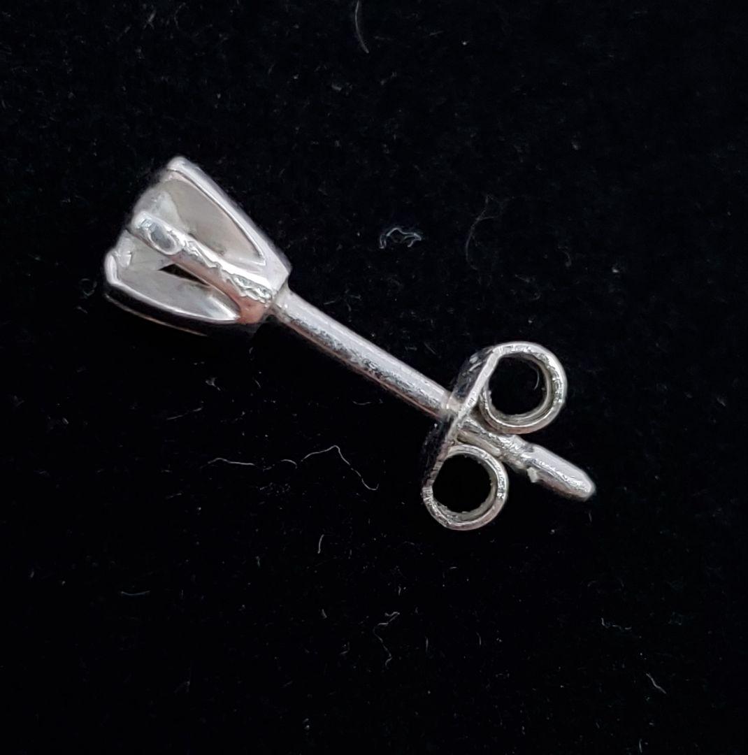 Pt900 ダイヤ　ピアス　0.11ct 片耳　ダイヤモンド