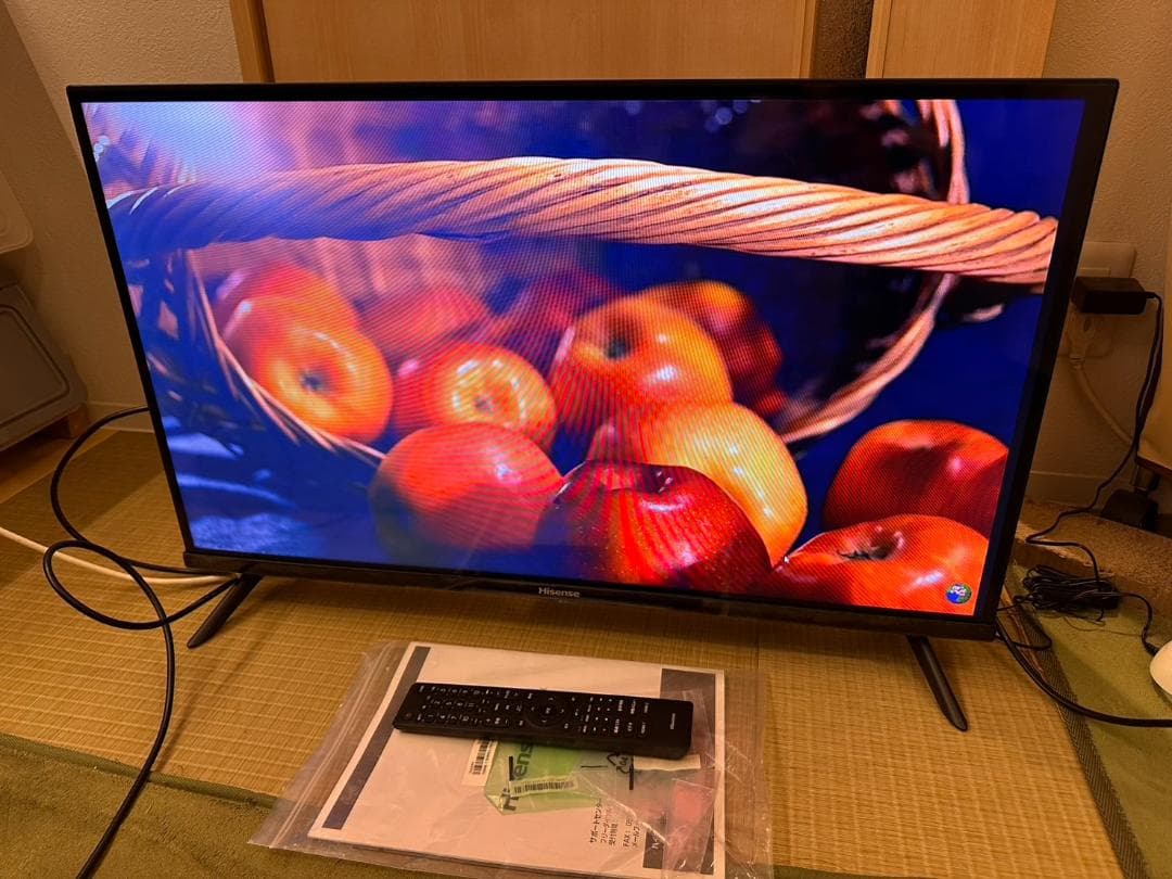 未使用に近2023年製！ハイセンス hisense 32型　テレビ 32A30H