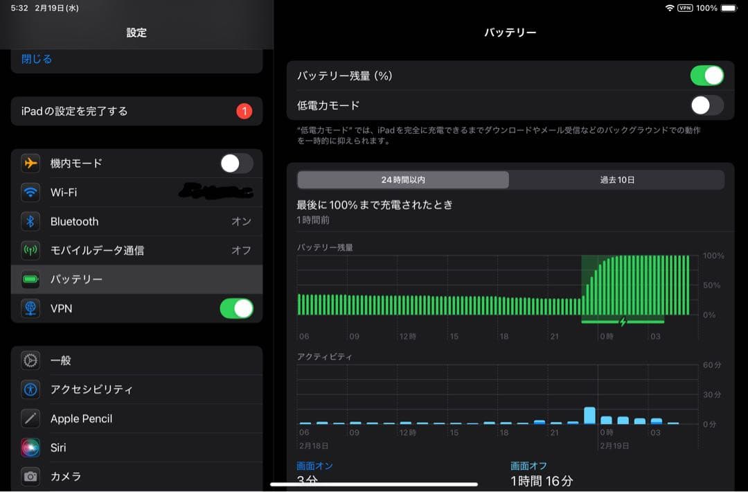 iPad mini 6 256GB Wi-Fi+Cellular Folio付き