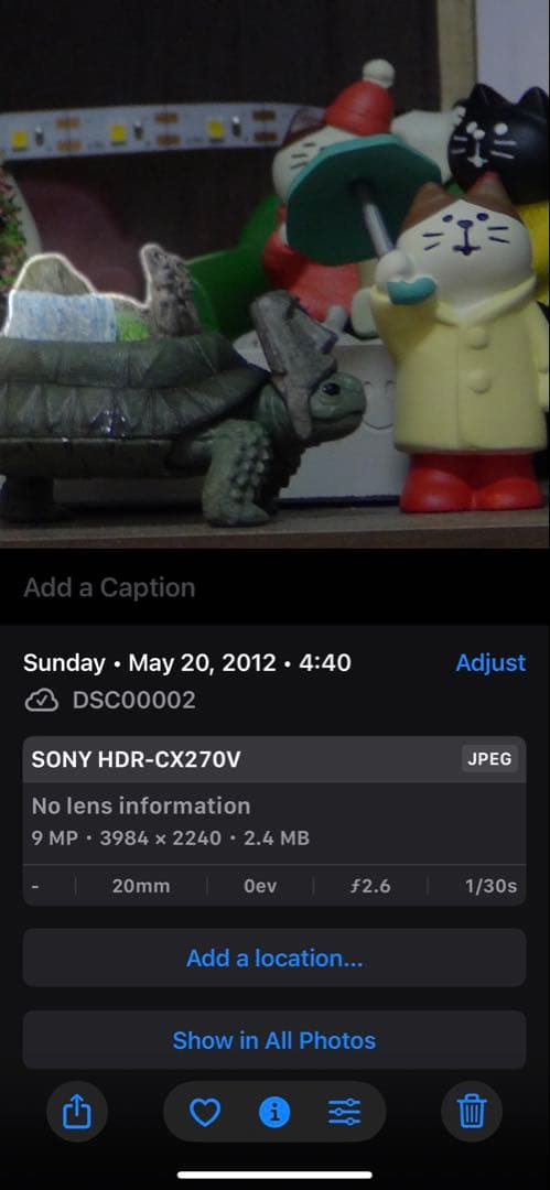 SONY ハンディカム HDR-CX270 32GB ホワイト 作例あり美品