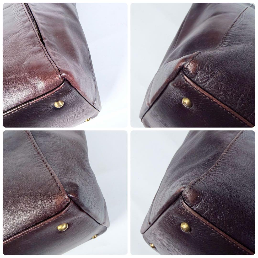 マザーハウス 　アンティークキャリア　 トートバッグ　A4可　PC可　ビジネス