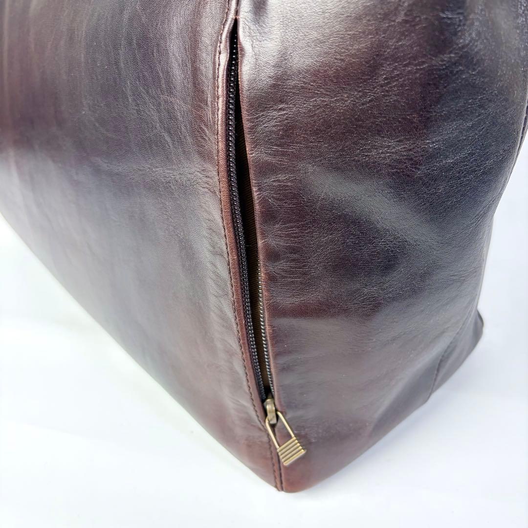 マザーハウス 　アンティークキャリア　 トートバッグ　A4可　PC可　ビジネス