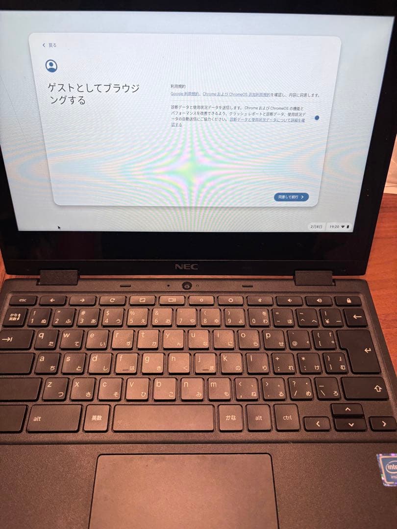 NEC Chromebook Y3 ブラック（電源コード付属無し）