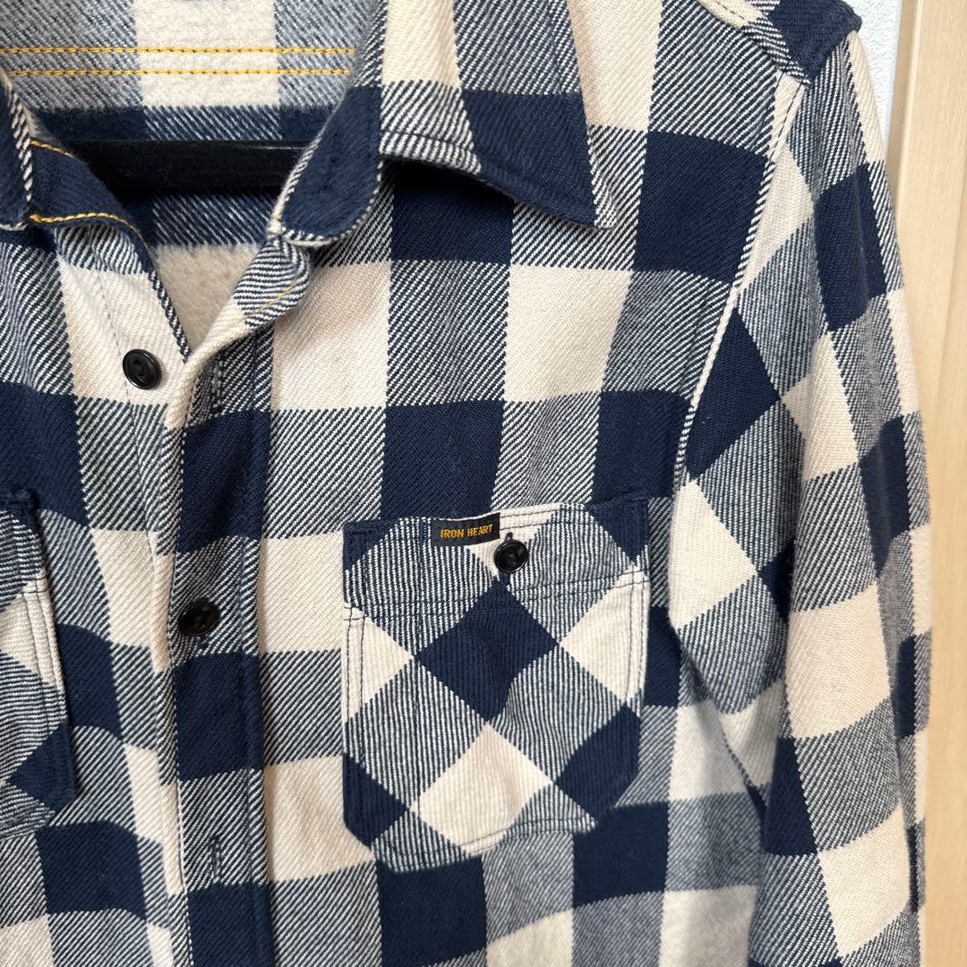 アイアンハート　ネルシャツ　チェック柄　バッファローシャツ