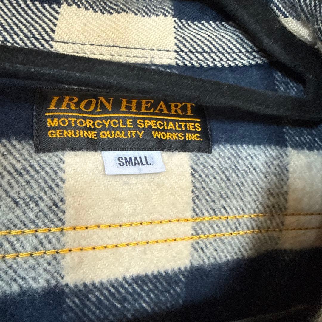 アイアンハート　ネルシャツ　チェック柄　バッファローシャツ