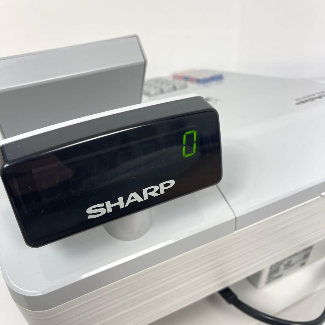 【超美品】SHARP XE-A207W レジスター（取扱説明書あり）