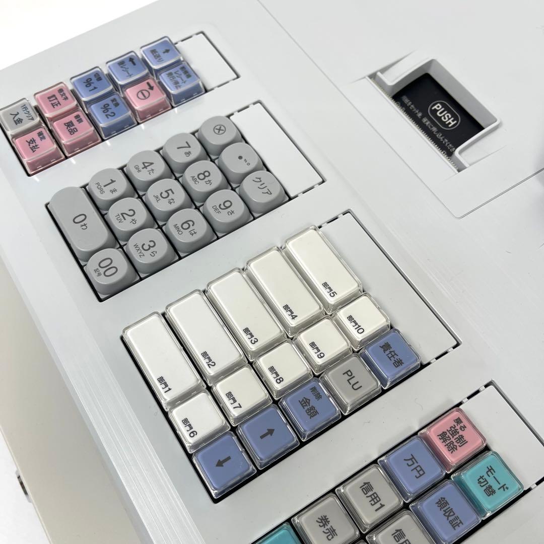【超美品】SHARP XE-A207W レジスター（取扱説明書あり）