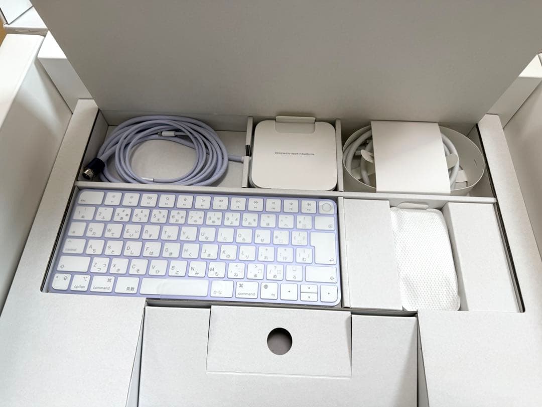 【美品】 iMac 24インチ パープル 8GBメモリー 512GB SSD