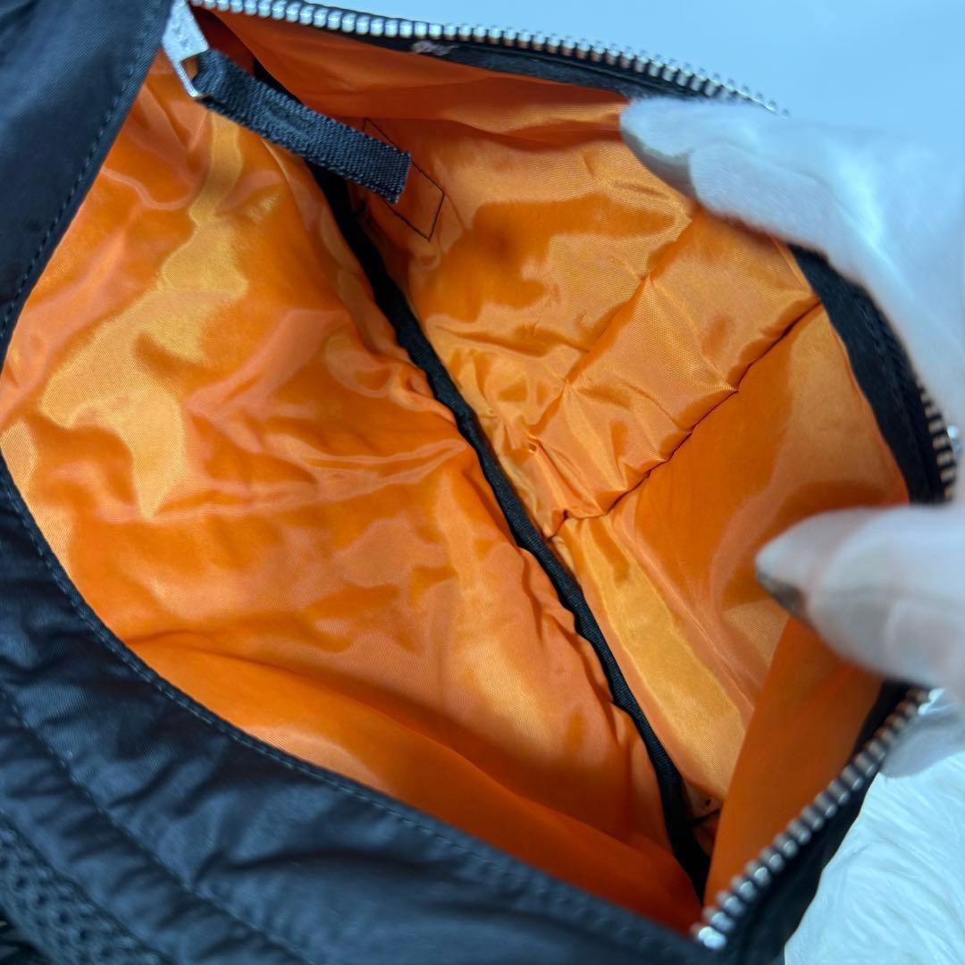 [未使用級] PORTER ボディバッグ ブラック　WHIZ-LIMITED