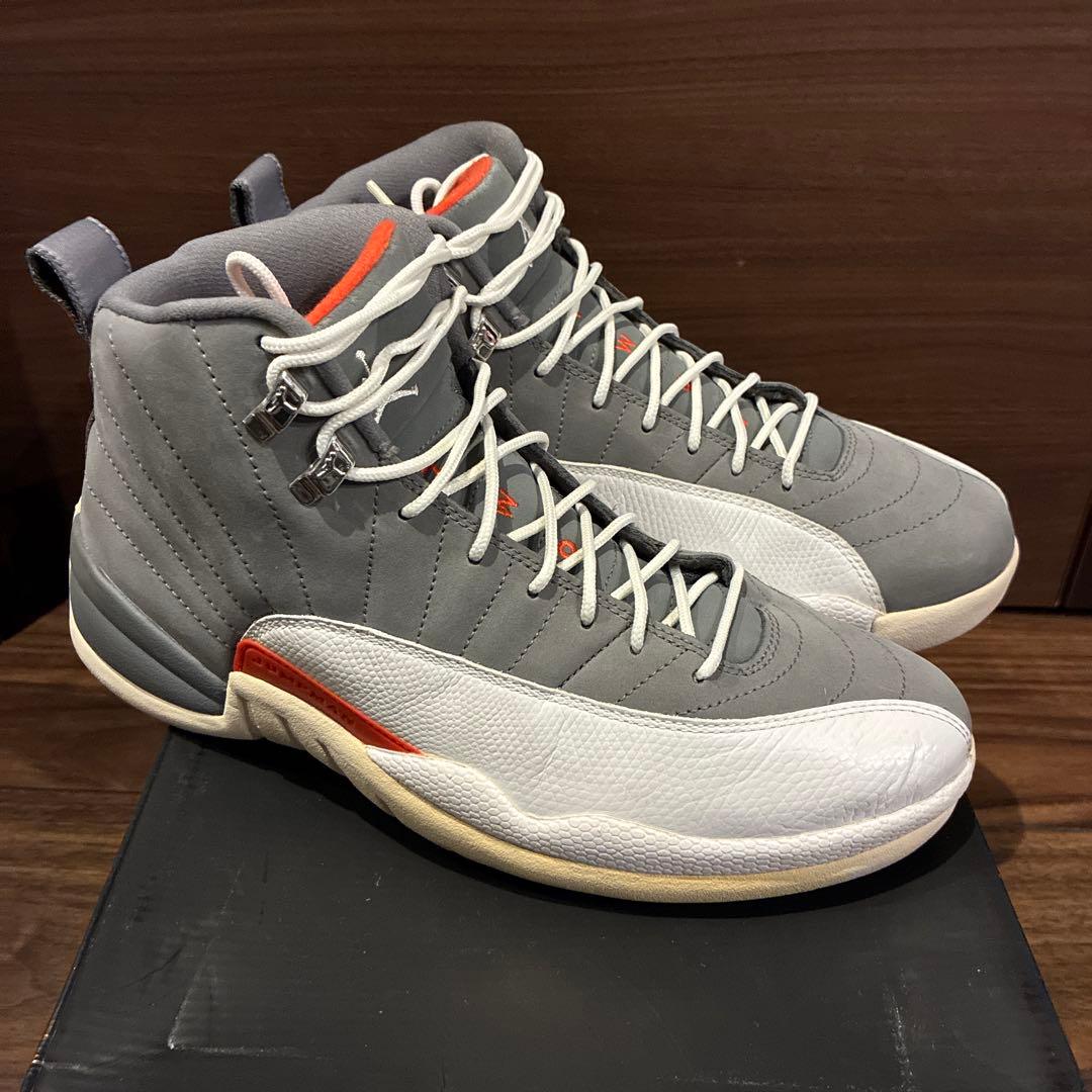 銀*根様 ナイキ エアジョーダン 12 レトロ クールグレー