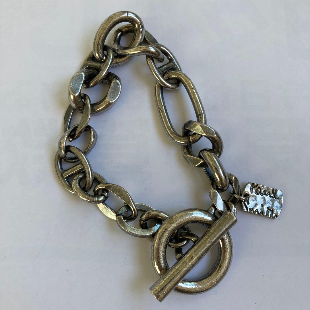 価格交渉可 ポールスミス Mixed Chain マンテル チェーンブレスレット