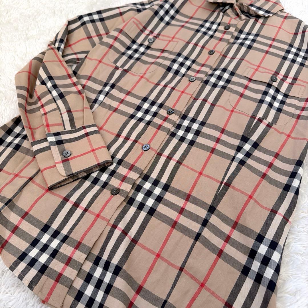 未使用級✨ BURBERRY LONDON ノバチェック シャツ チェック柄 S