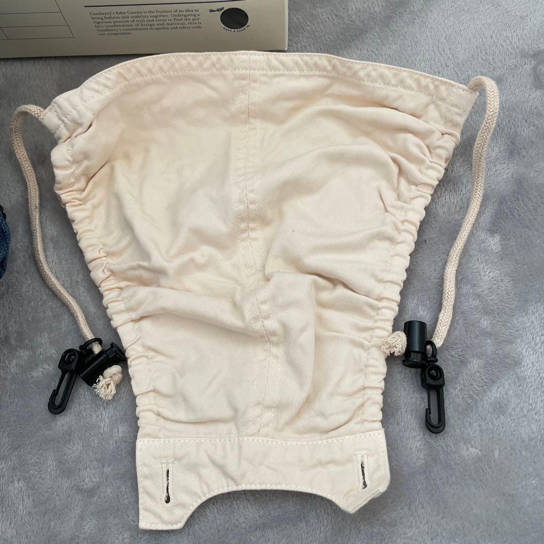 キューズベリー　抱っこ紐　デニム