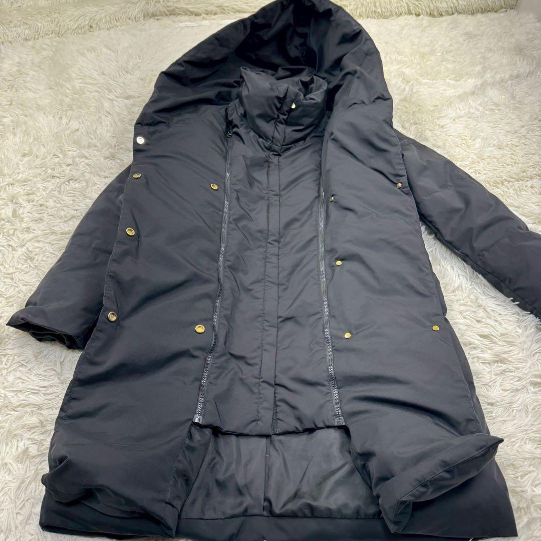 定価5万✨ フレームワーク ダウンコート 完売品 ブラック 36 Sサイズ 黒