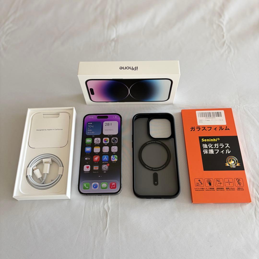 iPhone 14 Pro ディープ・パープル　SIMフリー　128GB