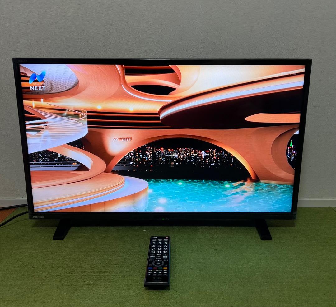 東芝 液晶テレビ 32V型 22年製 外付HDD 裏番組録画