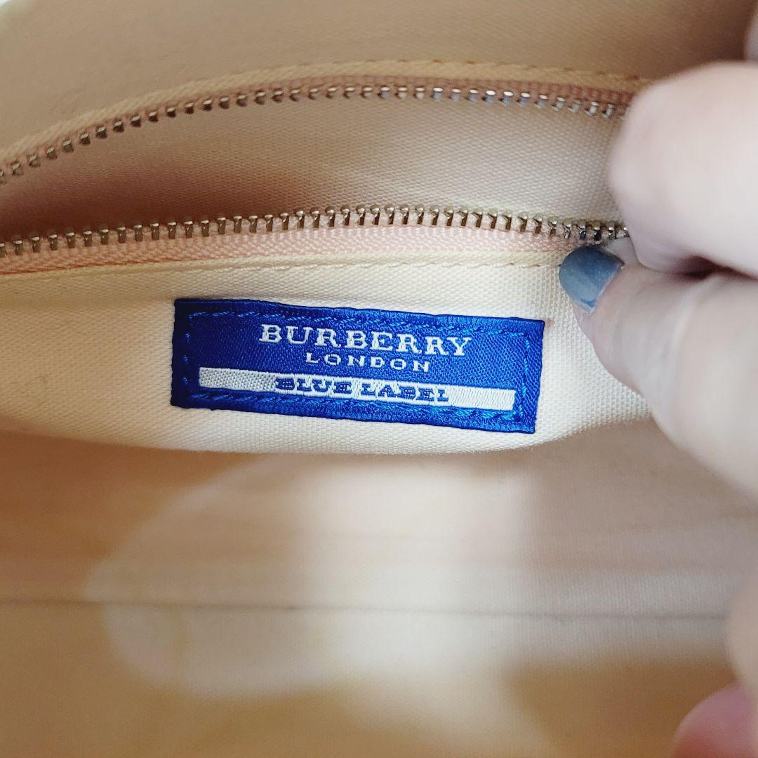 レア美品☆BURBERRYバーバリーホースロゴ刺繍 ミニボストンバッグ Y2K