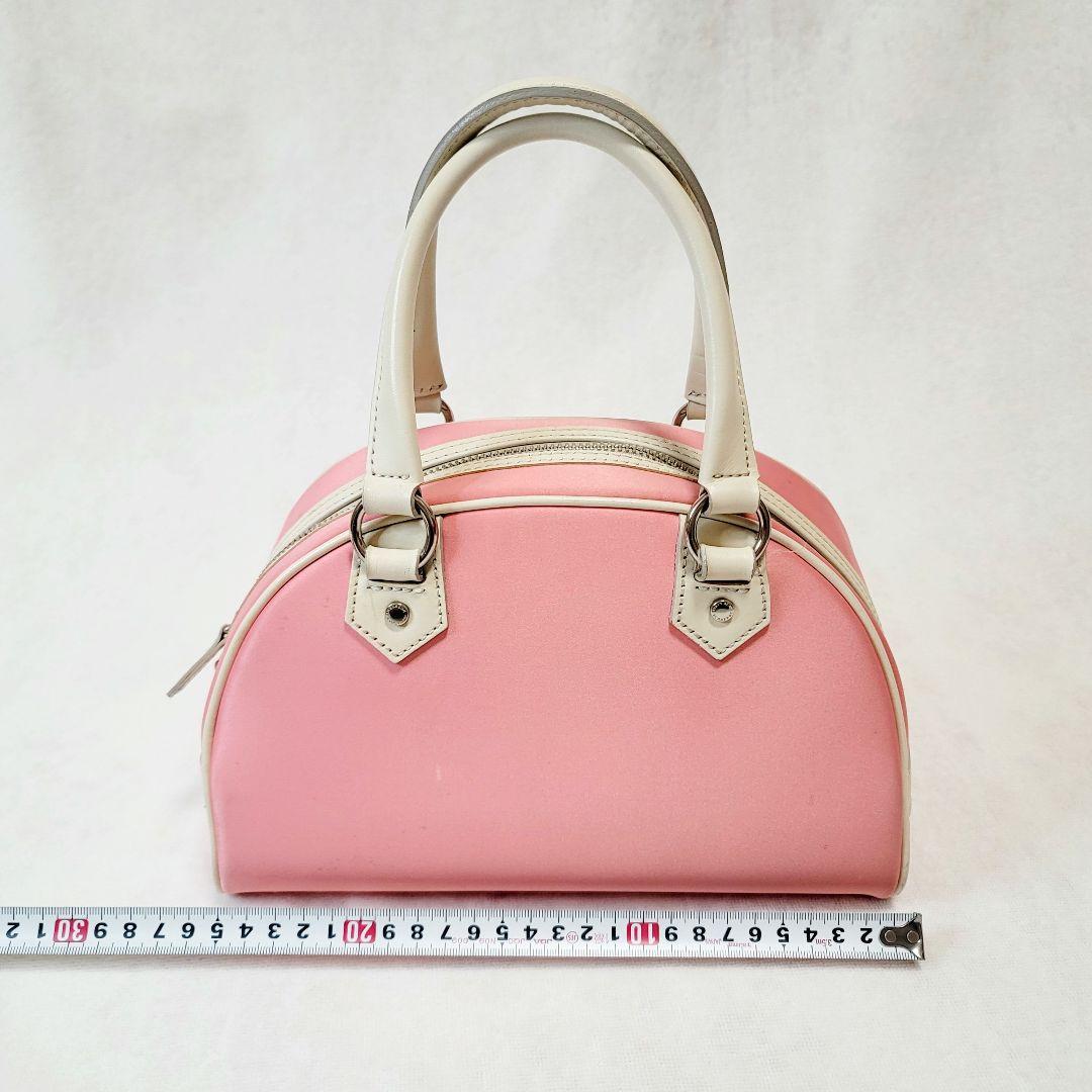 レア美品☆BURBERRYバーバリーホースロゴ刺繍 ミニボストンバッグ Y2K