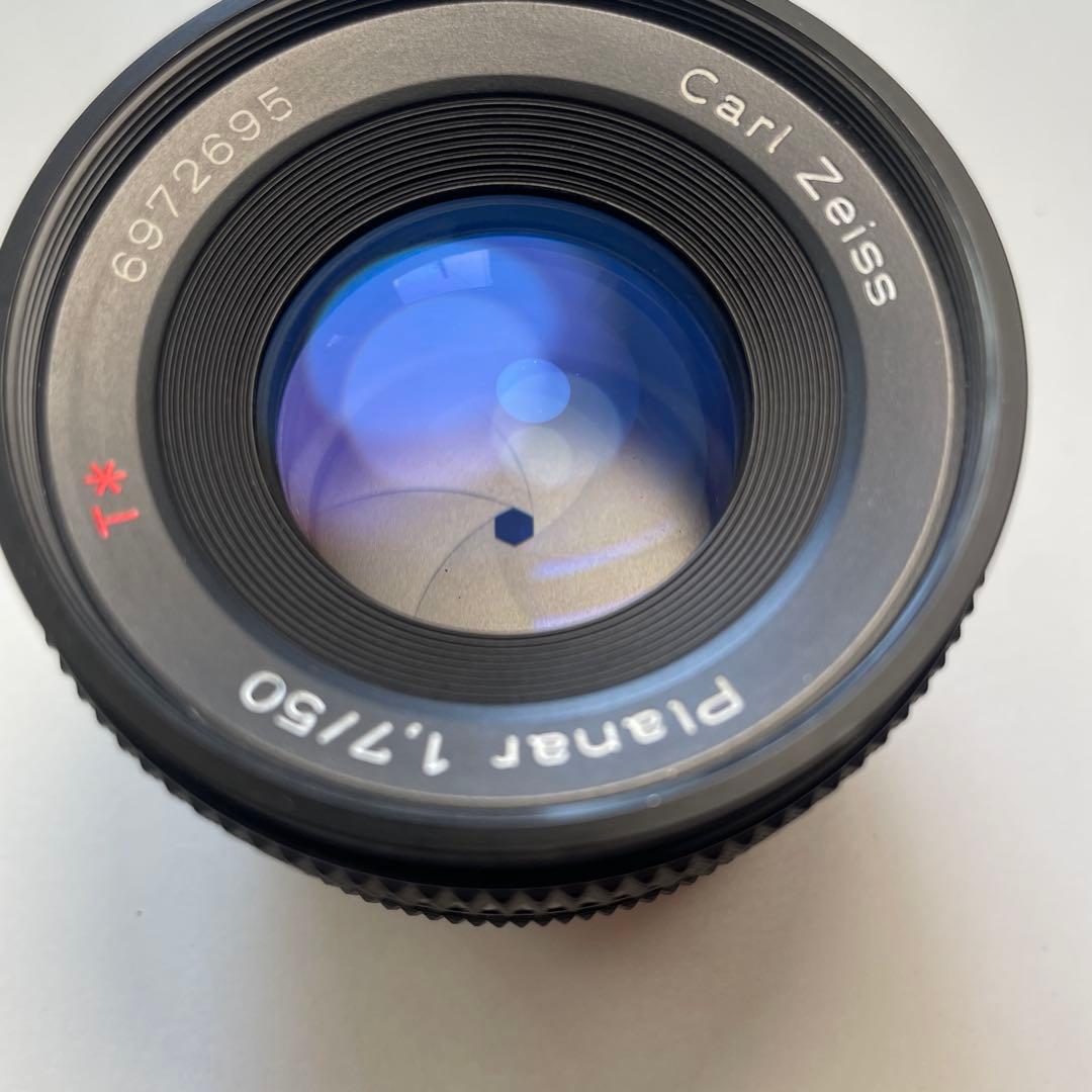 レンズ(単焦点) Carl Zeiss contax Planar 50mm f1.7