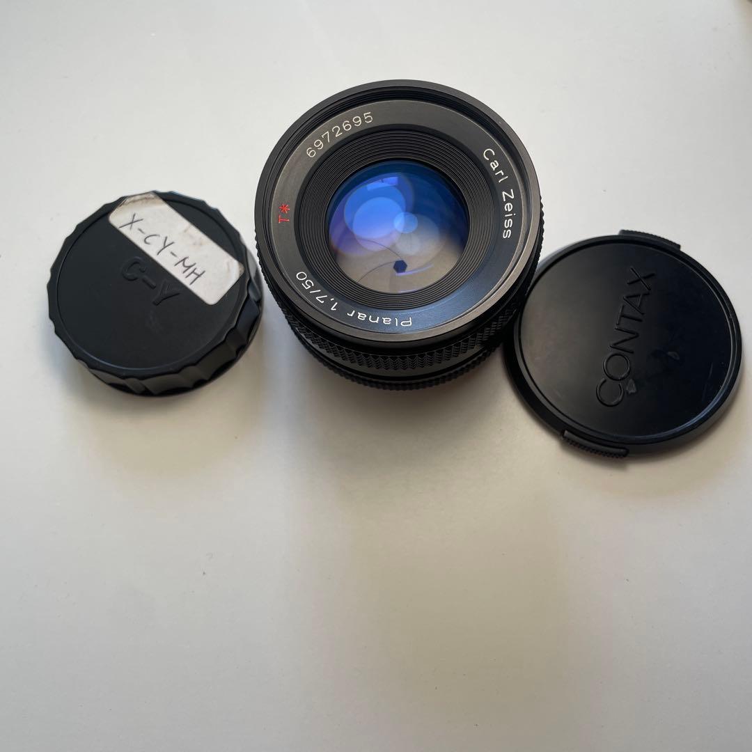 レンズ(単焦点) Carl Zeiss contax Planar 50mm f1.7
