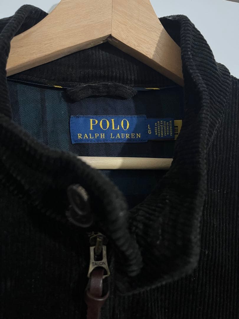 Polo ラルフローレン　ブラウン　コーデュロイ スイングトップ　ジャケット