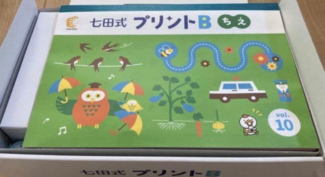 七田式プリントＢ　未記入　しちだプリントb最新版　美品