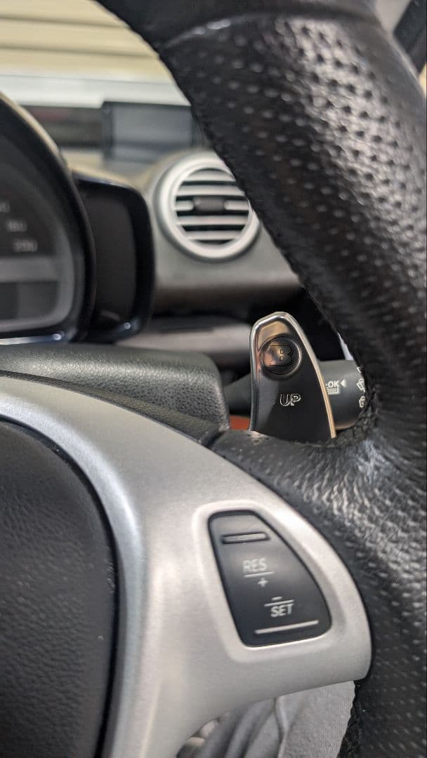 スマートフォーツー453・451ブラバス純正パドルシフト