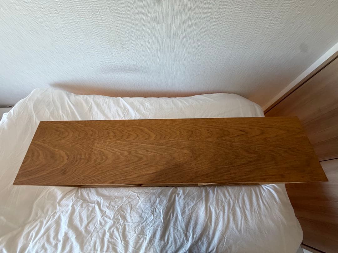 【美品】スタッキングシェルフ・３段・オーク材