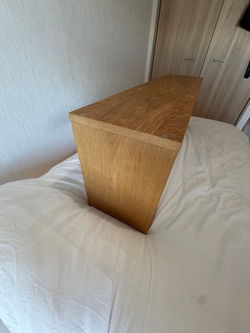 【美品】スタッキングシェルフ・３段・オーク材