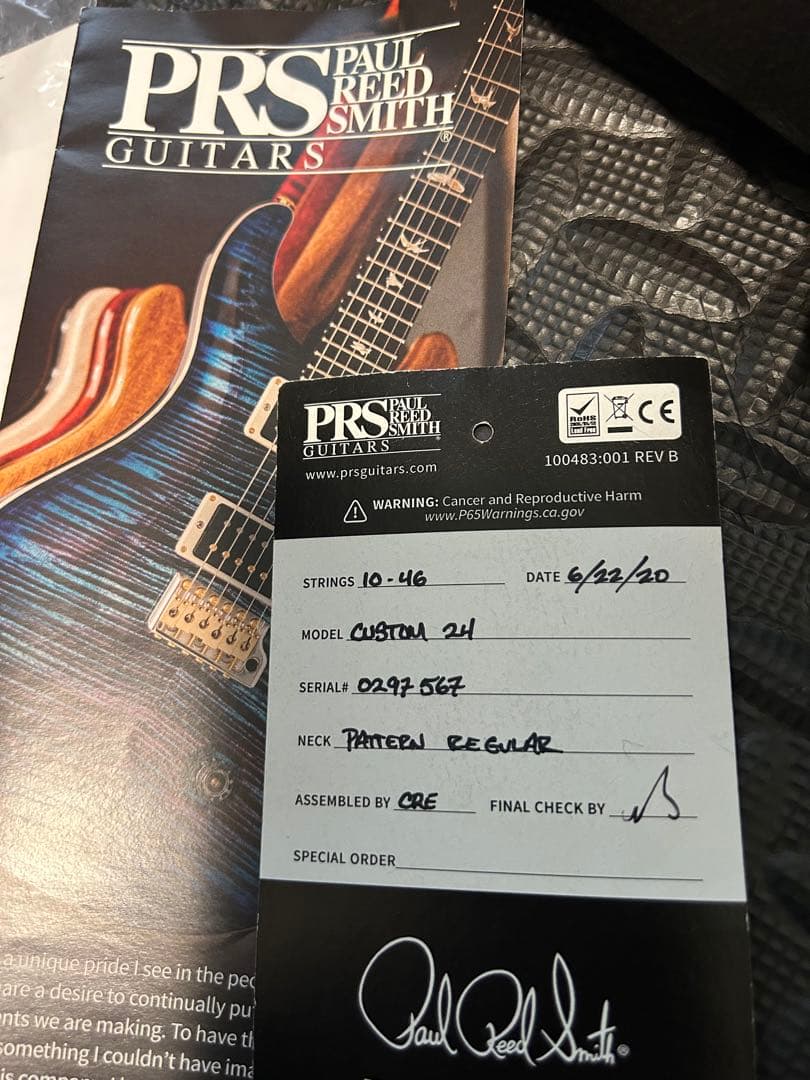 PRS ポールリードスミス　custom24