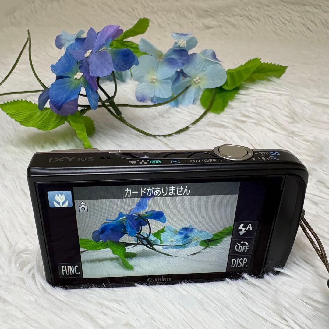 Canon カメラ　IXY10S PC1467 箱　シルバー コンデジ　動作品