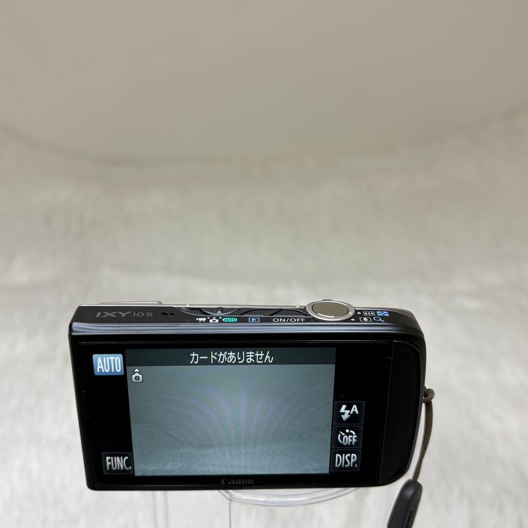 Canon カメラ　IXY10S PC1467 箱　シルバー コンデジ　動作品