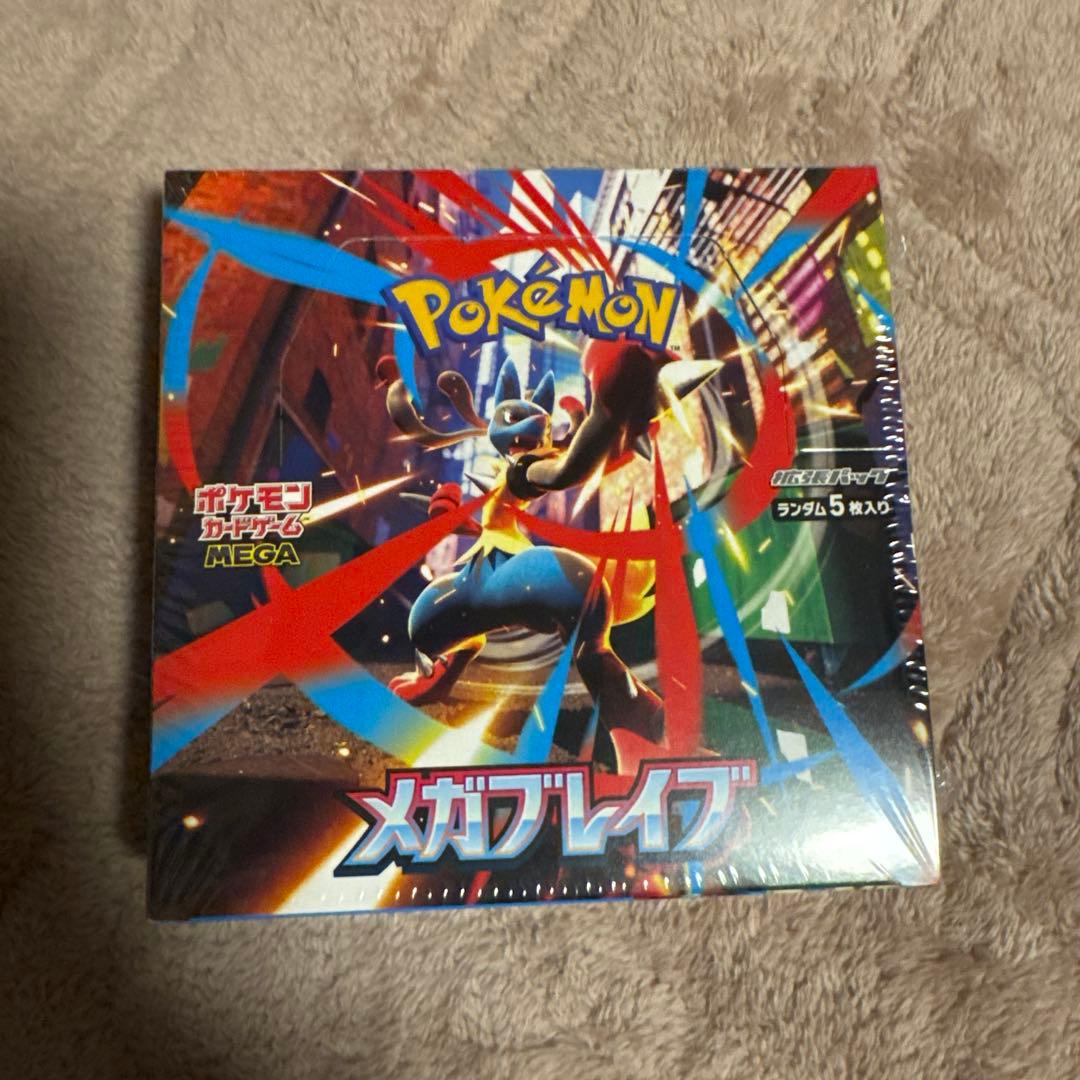 ポケモンカードゲーム メガブレイブ シュリンク付き　未開封　1BOX