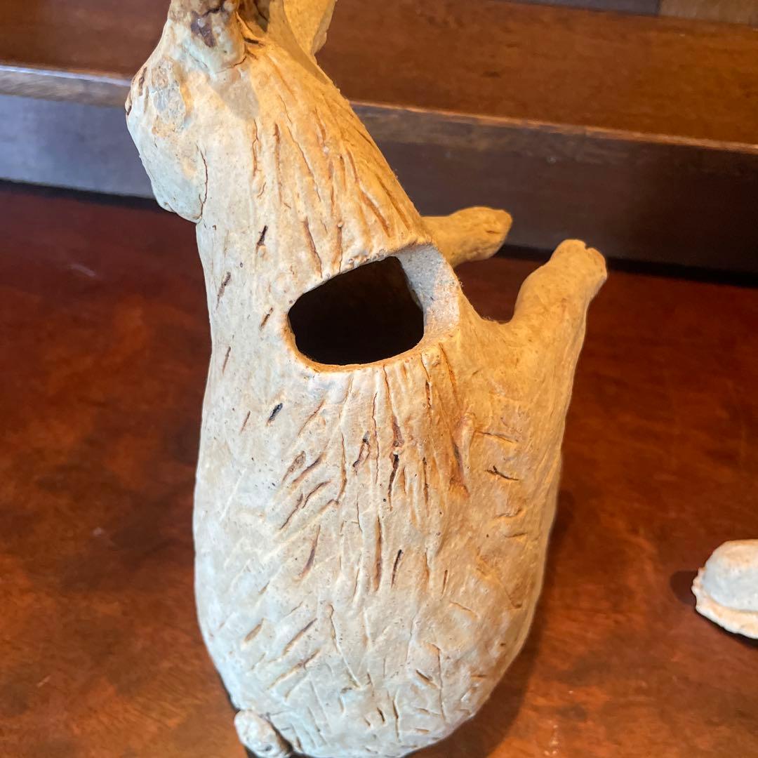 かとうゆみさん、陶器ヤギ