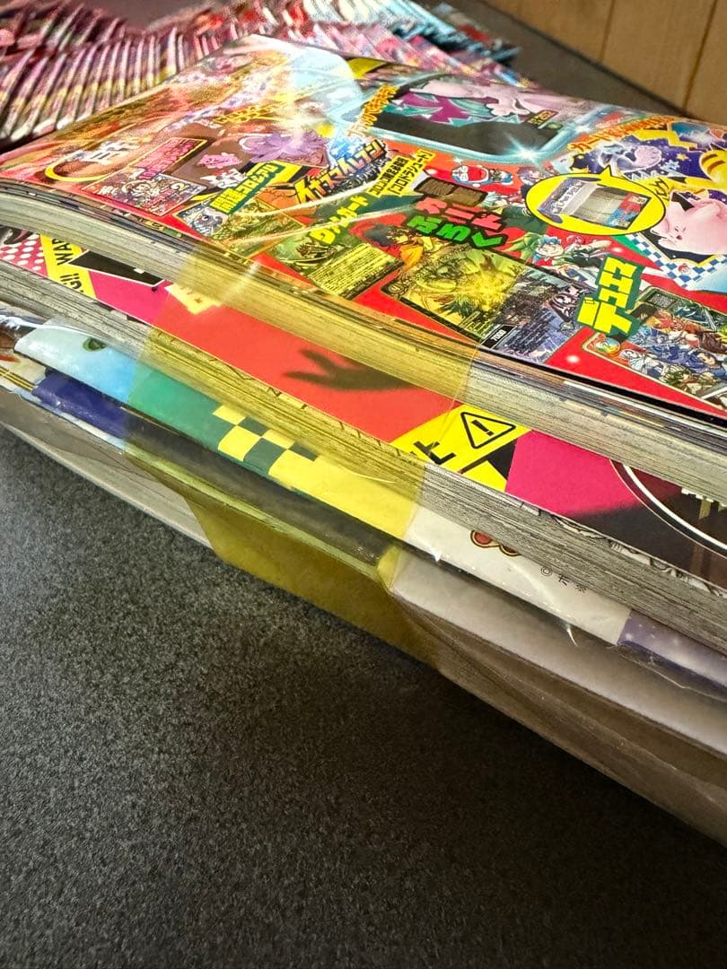 【新品未開封】ポケモンカード(バラ、BOX、デッキ).コロコロ1月号のセット