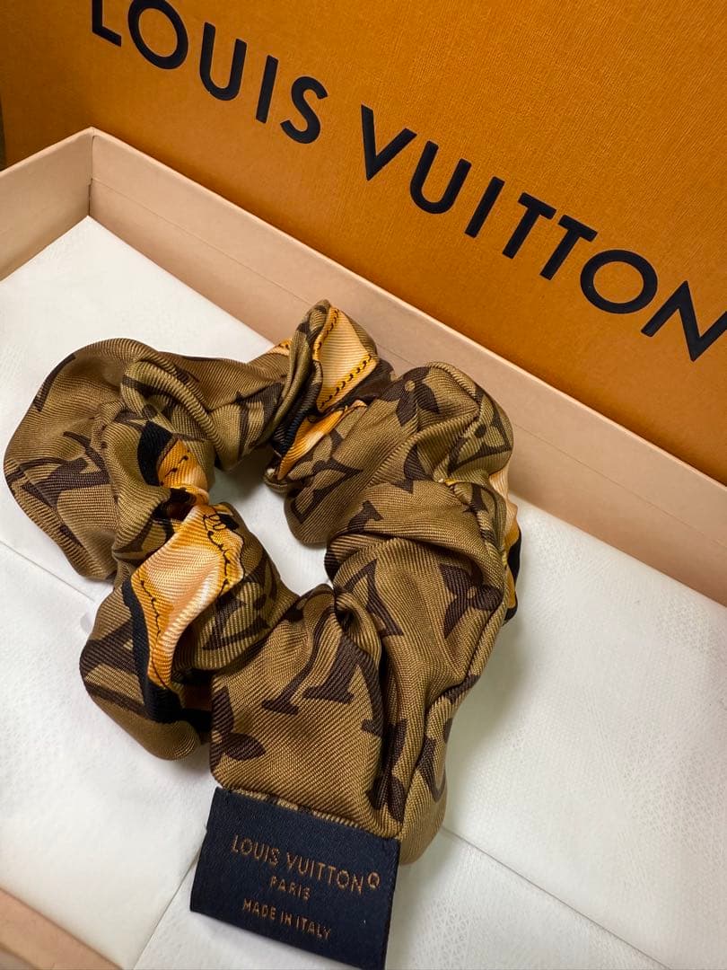 4/18まで ルイヴィトン モノグラムヘアシュシュ コンフィデンシャル