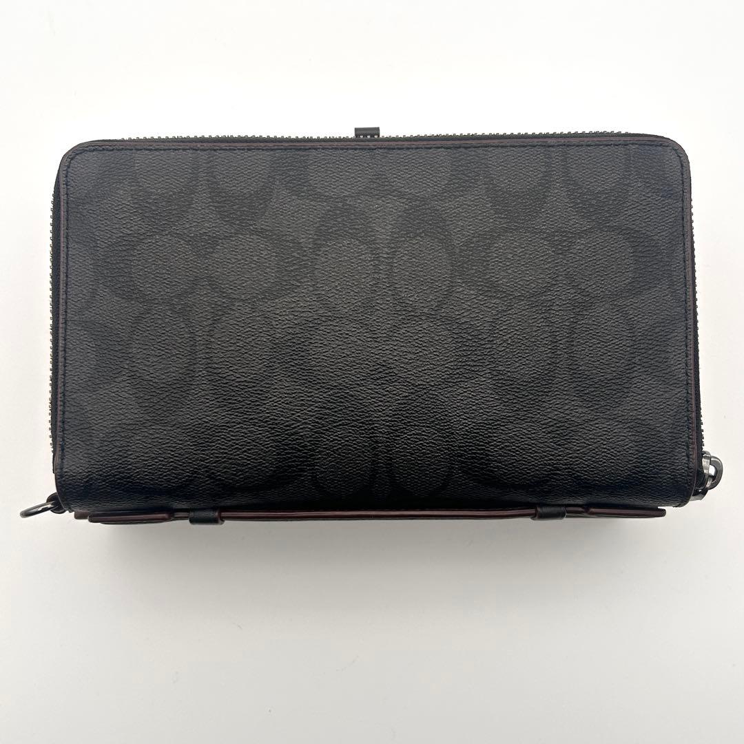 ✨レア美品✨ COACH コーチ オーガナイザー 長財布 レザー 高級 希少性大
