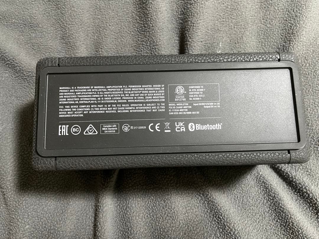 国内正規店購入 Marshall Middleton ワイヤレススピーカー