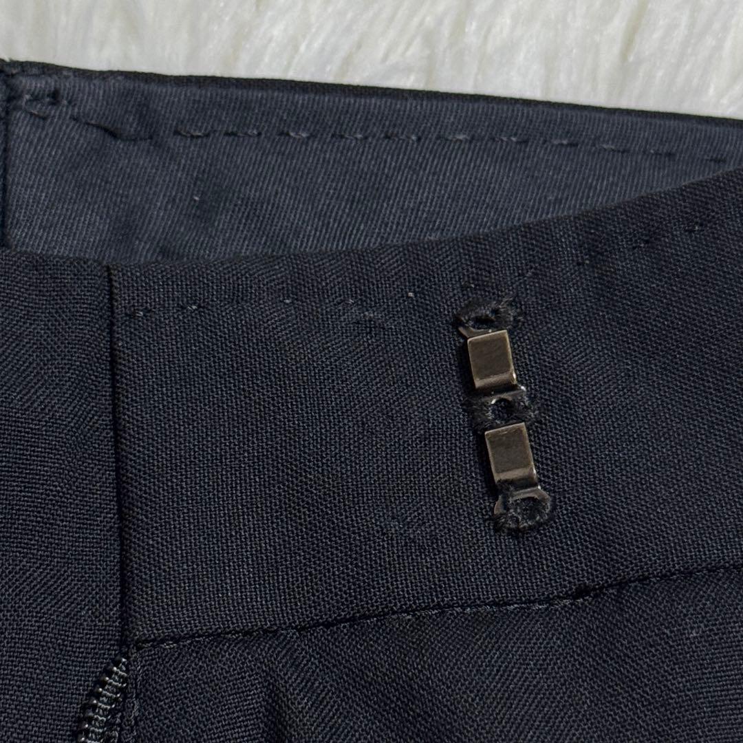 ポールスミス［40］パンツスーツ セットアップ ウール ブラック ストレート