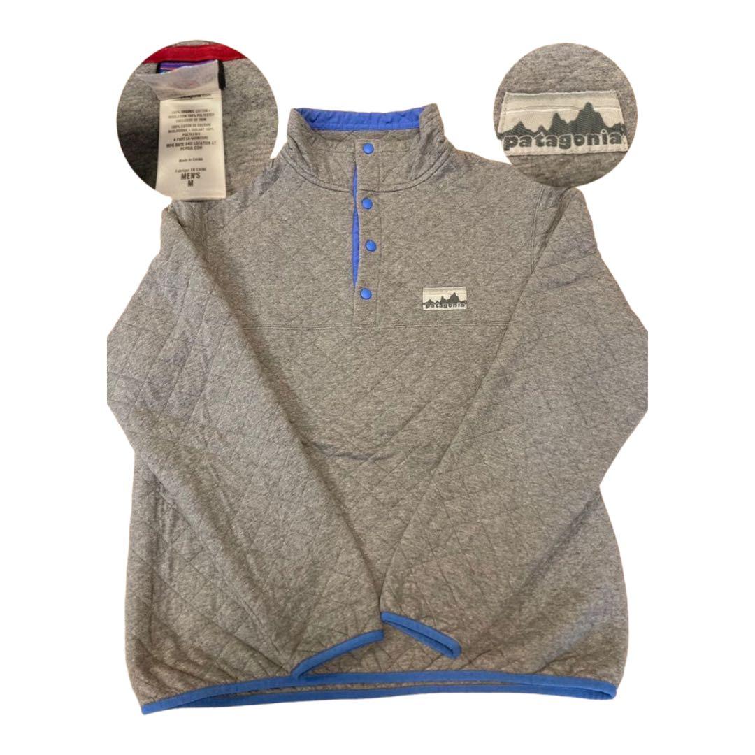 Patagonia 40周年ダイヤモンドキルトスナップ T