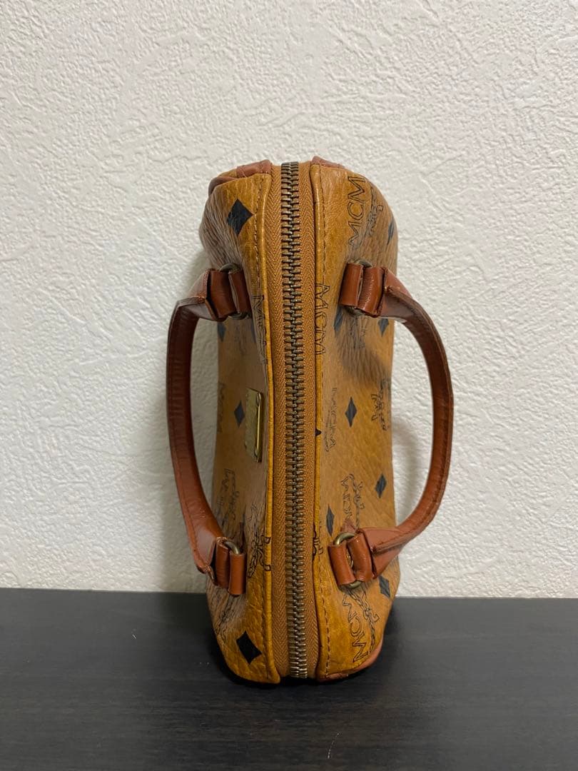 【美品】MCM ミニボストンバッグ ショルダーバッグ