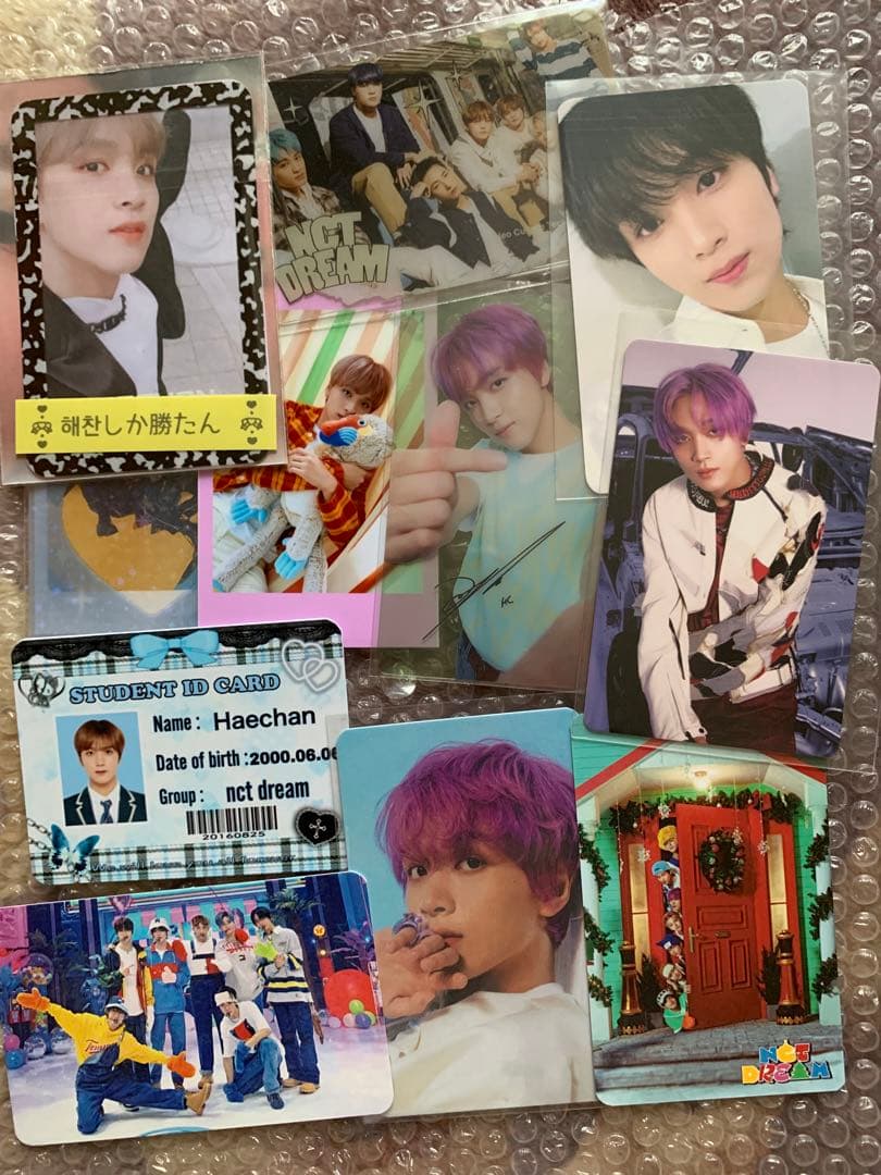 nct dream nct127 ヘチャン　トレカ　セット