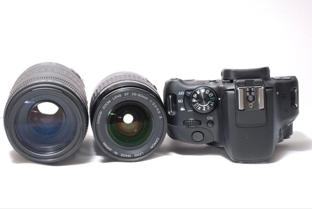 ✨野球観戦に✨ CANON KISS X7✨ダブルレンズ✨シャッター数584回✨