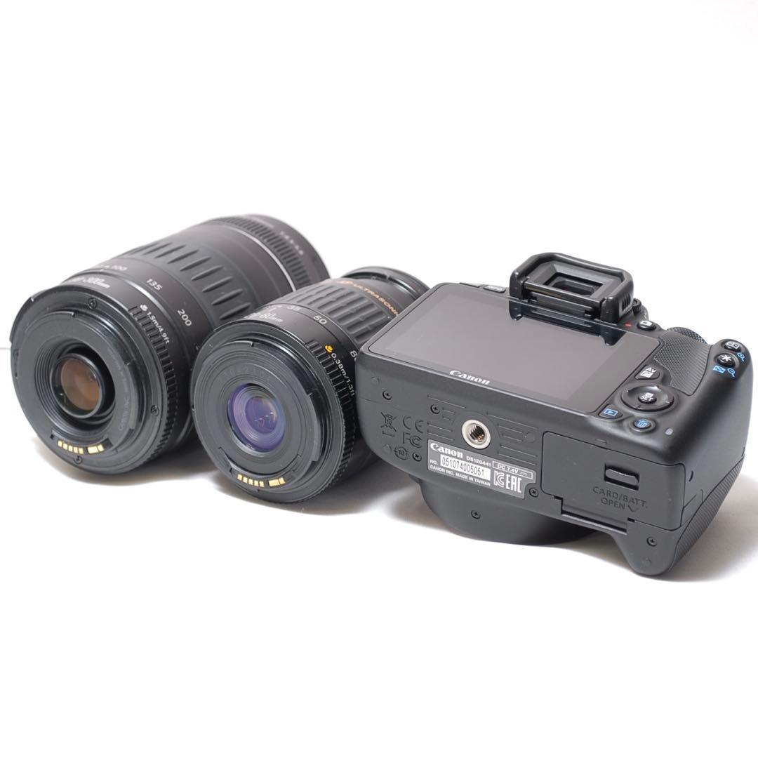 ✨野球観戦に✨ CANON KISS X7✨ダブルレンズ✨シャッター数584回✨