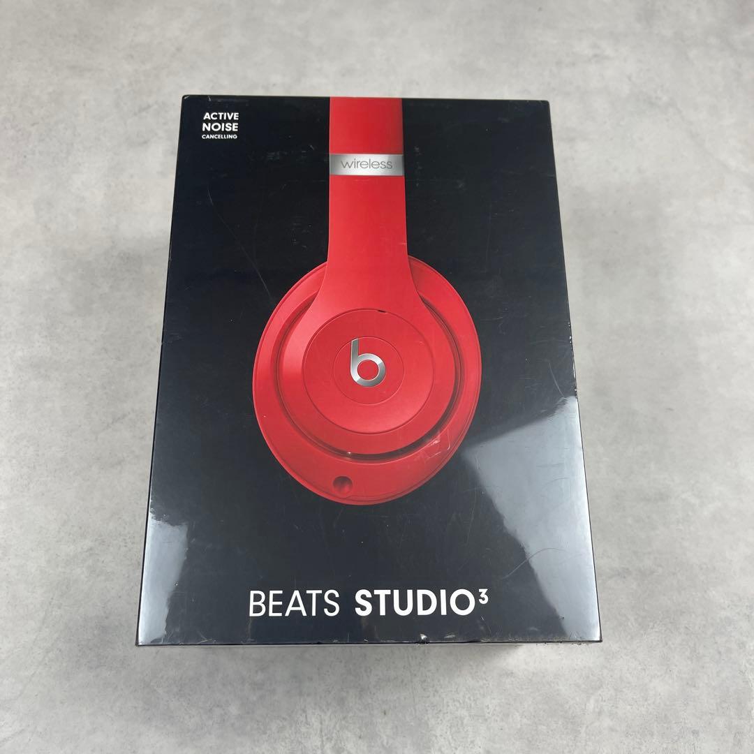 新品未開封　BEATS STUDIO3 ヘッドフォン ワイヤレス　レッド