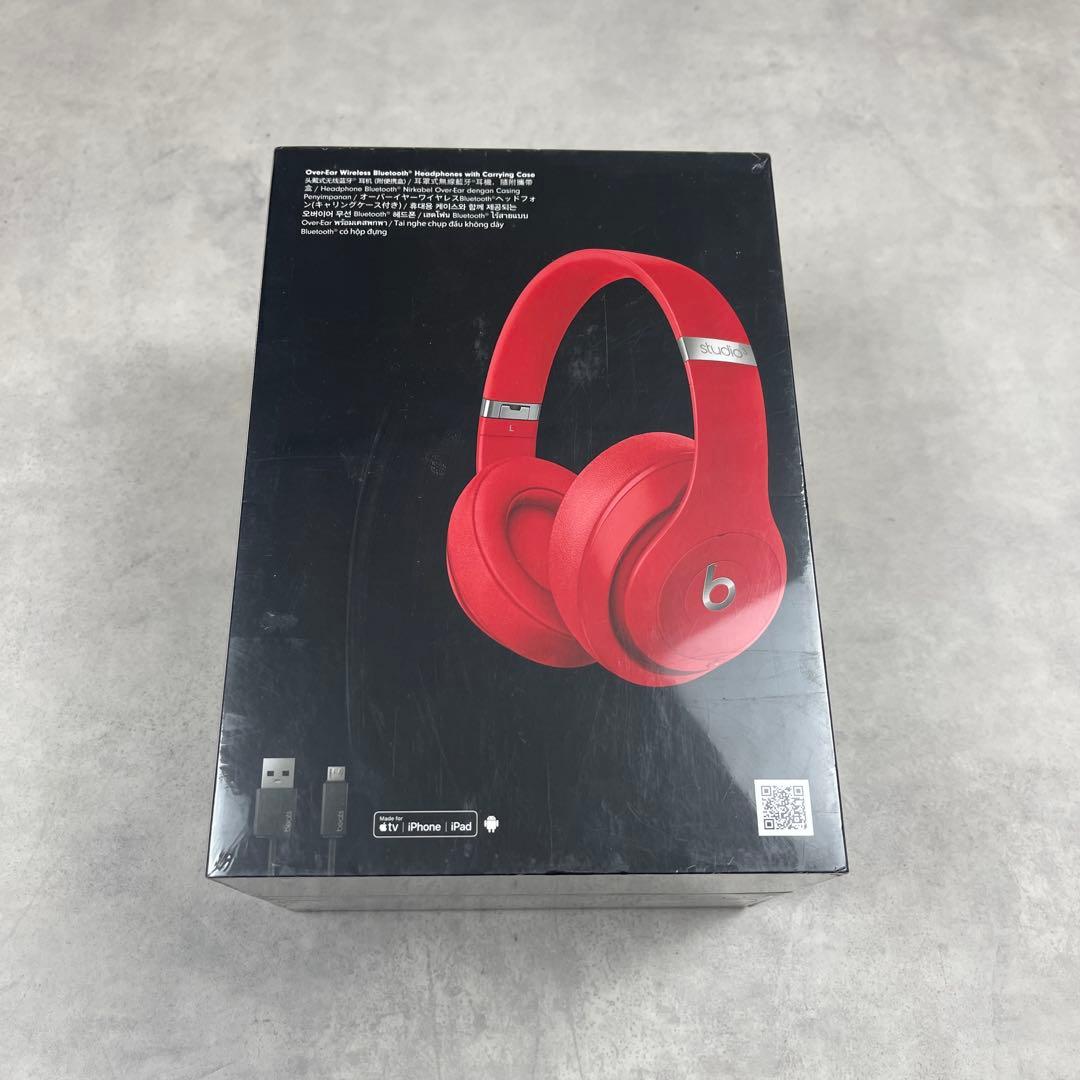 新品未開封　BEATS STUDIO3 ヘッドフォン ワイヤレス　レッド