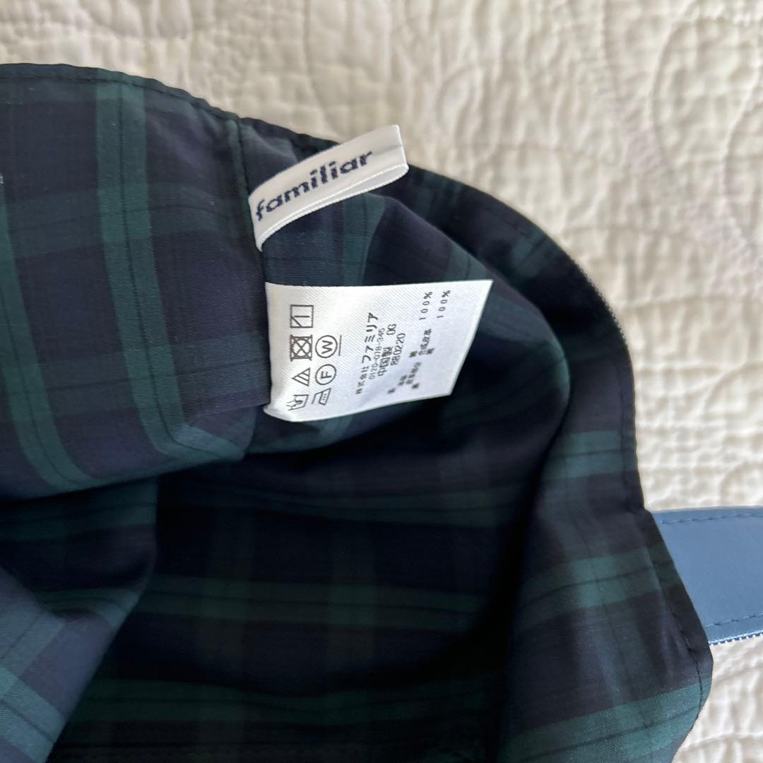 e*7様 新品ファミリア/カスタマイズ70周年限定柄デニムバッグ税込27500円